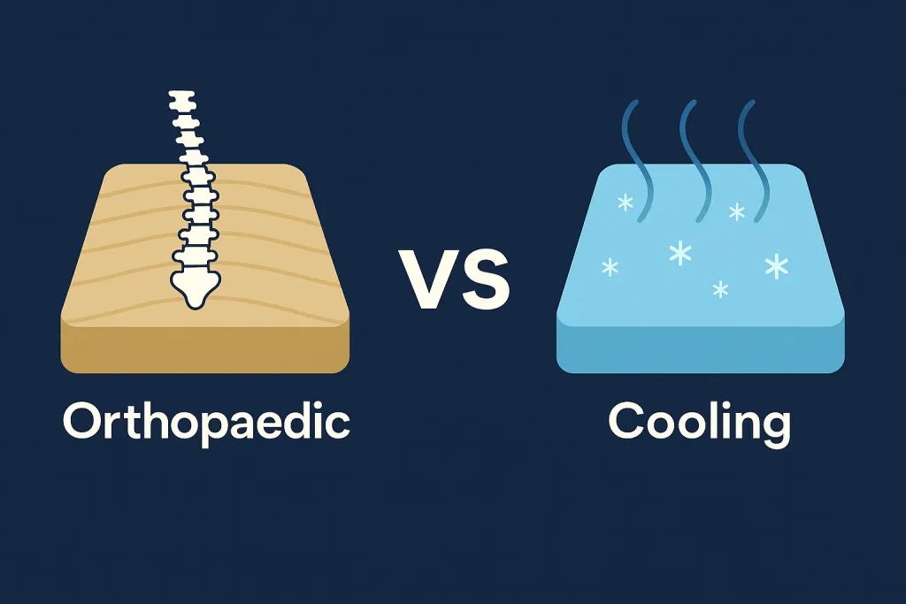 Orthopedic vs Cooling Gel Mattress