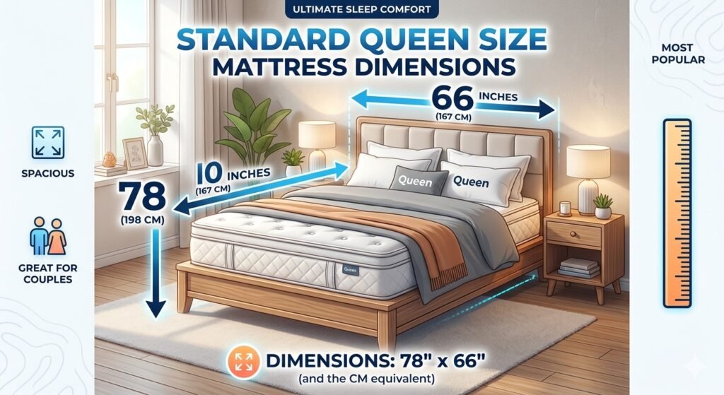 Dimensions of a Queen Size Mattress